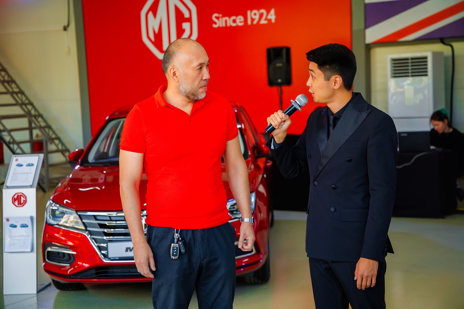 MG открытие Дилерского центра