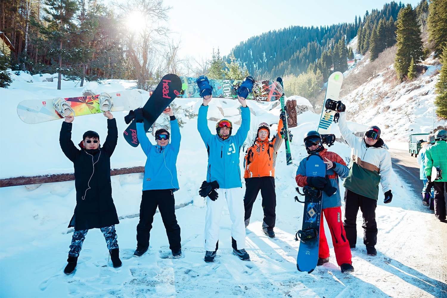 Projecta Тимбилдинг сноуборд