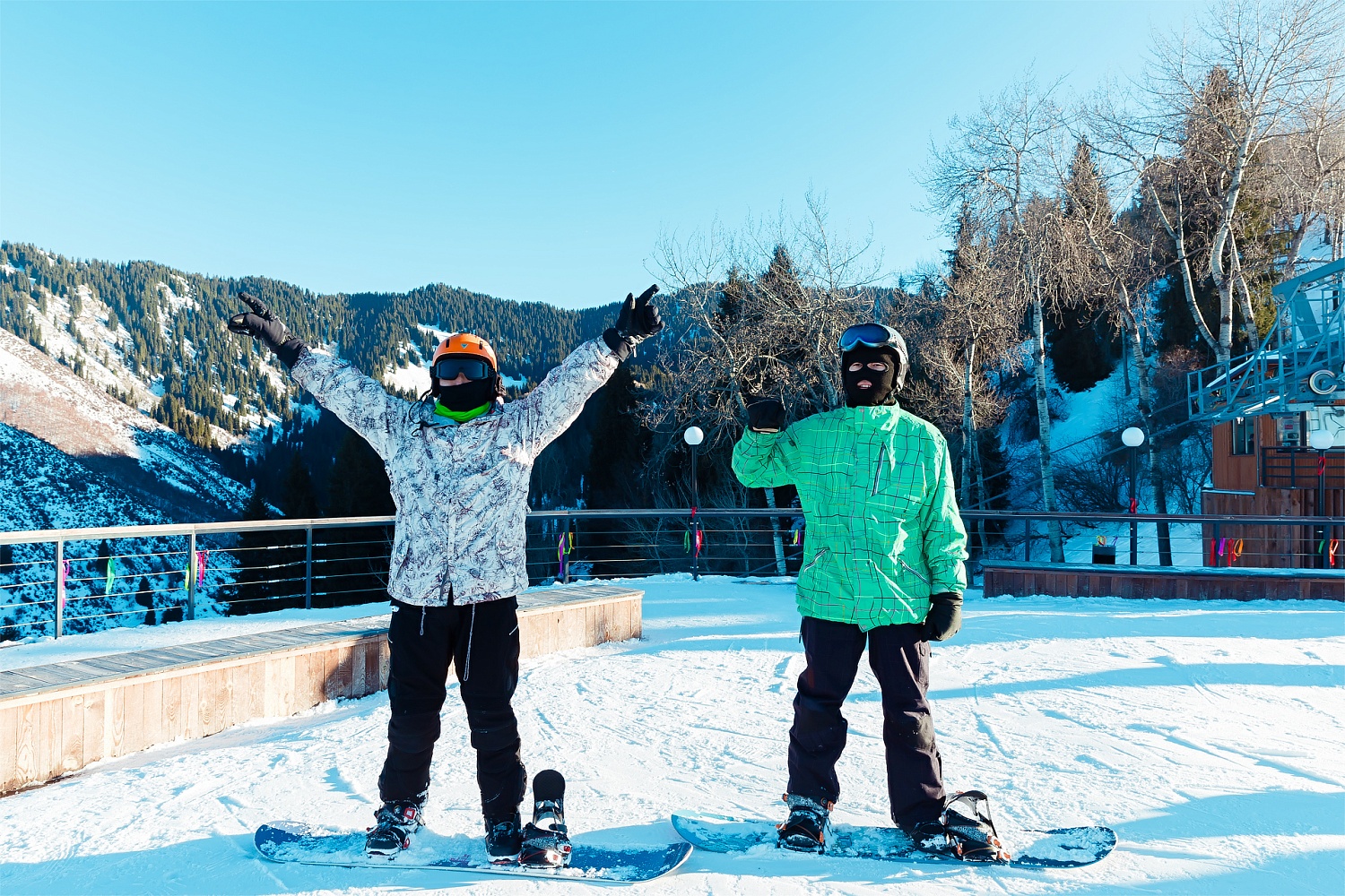 Projecta Тимбилдинг сноуборд